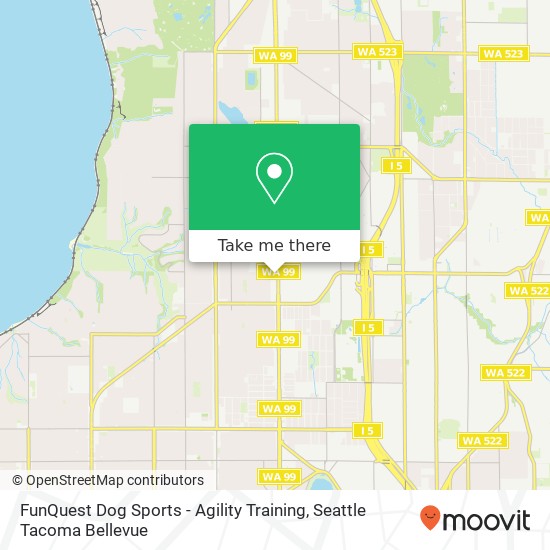 FunQuest Dog Sports - Agility Training map