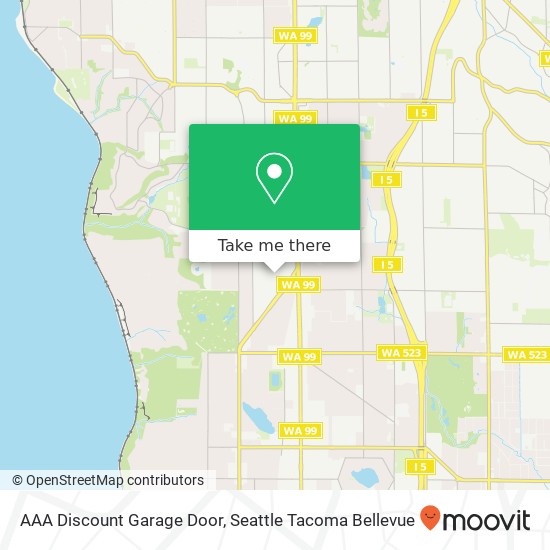 AAA Discount Garage Door map