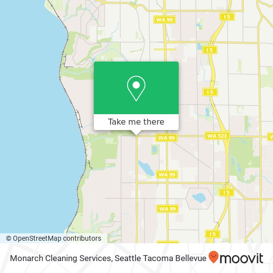 Monarch Cleaning Services map