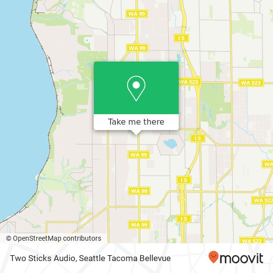 Two Sticks Audio map