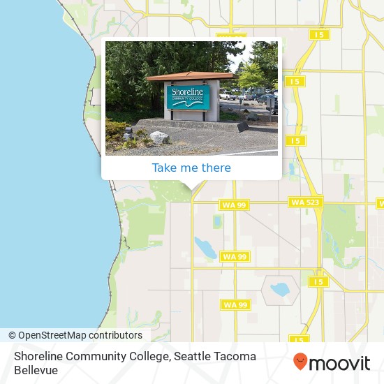 Shoreline Community College map