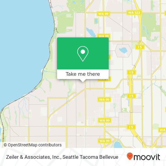 Zeiler & Associates, Inc. map