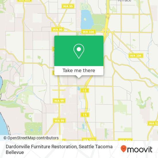 Dardonville Furniture Restoration map