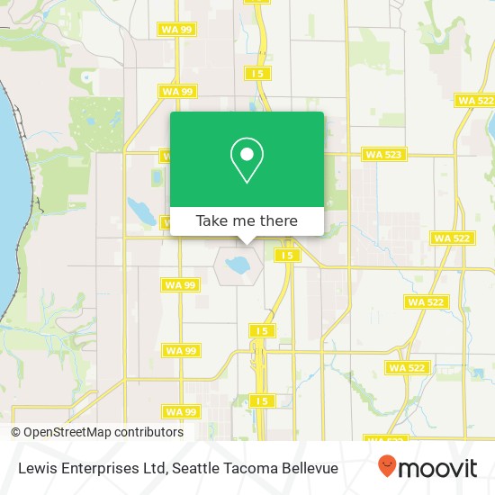 Lewis Enterprises Ltd map