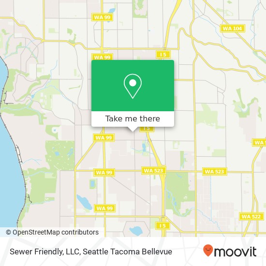 Mapa de Sewer Friendly, LLC