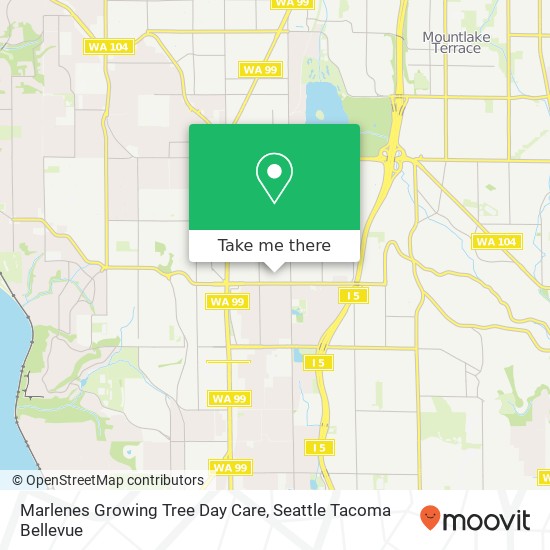 Mapa de Marlenes Growing Tree Day Care