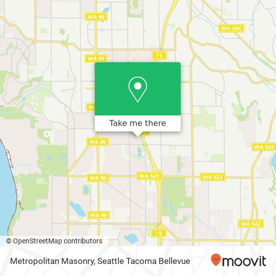 Metropolitan Masonry map