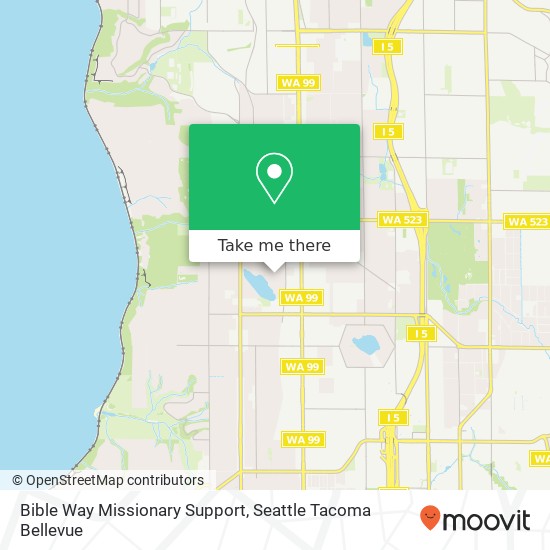 Bible Way Missionary Support map