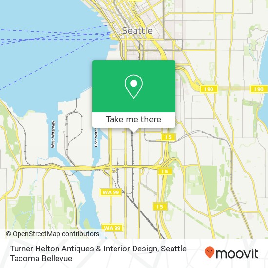 Mapa de Turner Helton Antiques & Interior Design