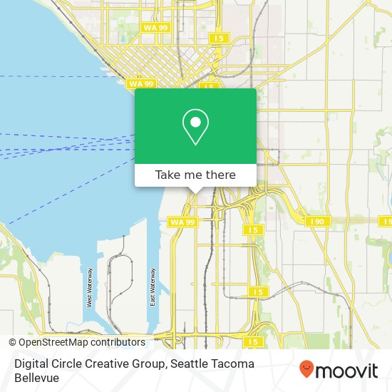 Digital Circle Creative Group map