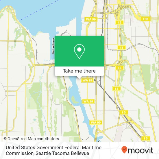 United States Government Federal Maritime Commission map