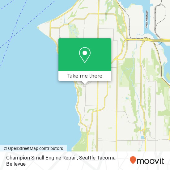 Mapa de Champion Small Engine Repair