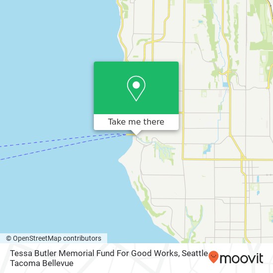 Mapa de Tessa Butler Memorial Fund For Good Works