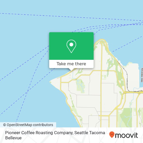 Mapa de Pioneer Coffee Roasting Company