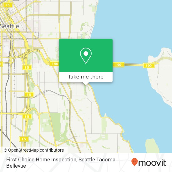 Mapa de First Choice Home Inspection