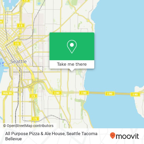 All Purpose Pizza & Ale House map