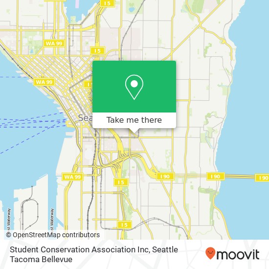 Mapa de Student Conservation Association Inc