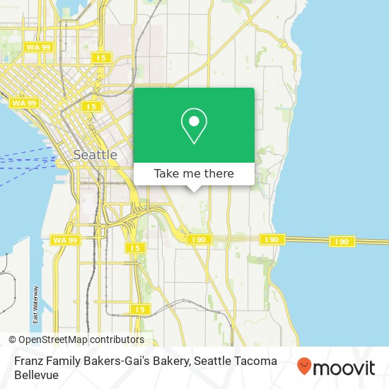 Franz Family Bakers-Gai's Bakery map