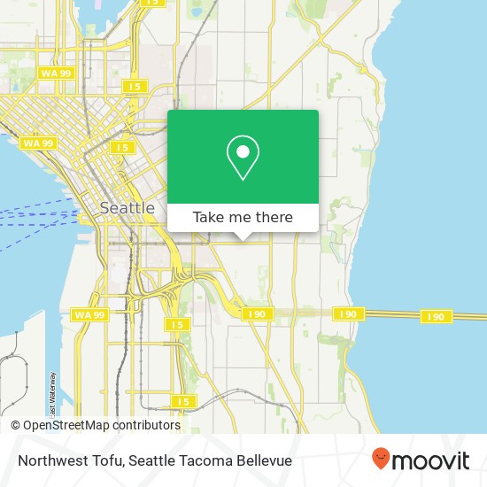 Northwest Tofu map