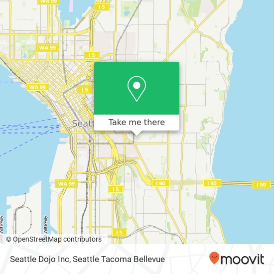 Seattle Dojo Inc map