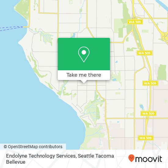 Mapa de Endolyne Technology Services