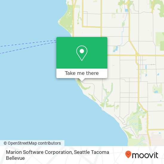 Mapa de Marion Software Corporation