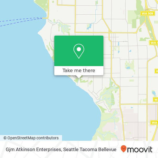 Gjm Atkinson Enterprises map
