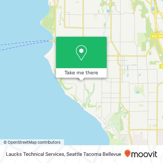 Laucks Technical Services map