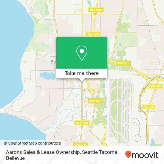 Aarons Sales & Lease Ownership map