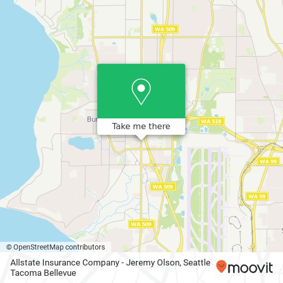 Mapa de Allstate Insurance Company - Jeremy Olson