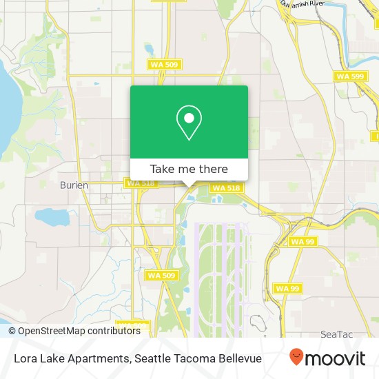 Mapa de Lora Lake Apartments