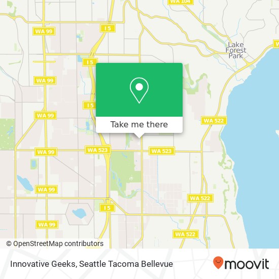 Innovative Geeks map