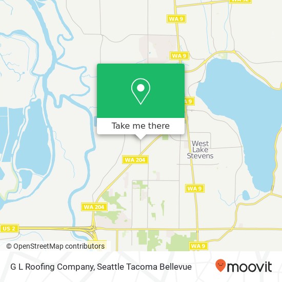 G L Roofing Company map