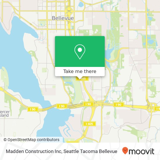 Mapa de Madden Construction Inc