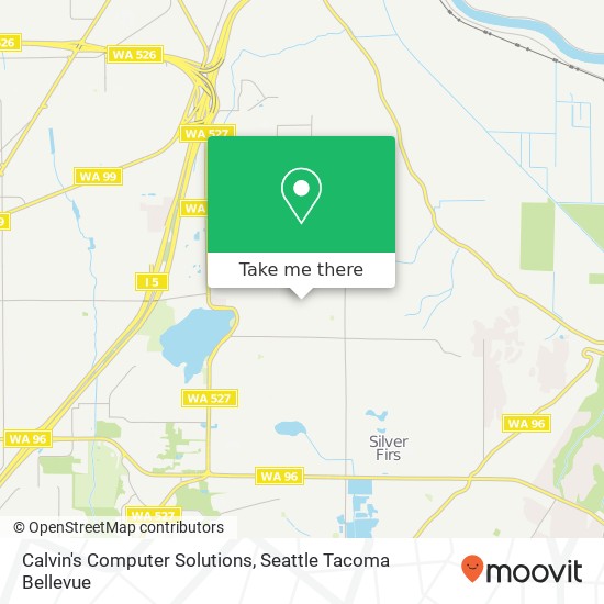 Mapa de Calvin's Computer Solutions