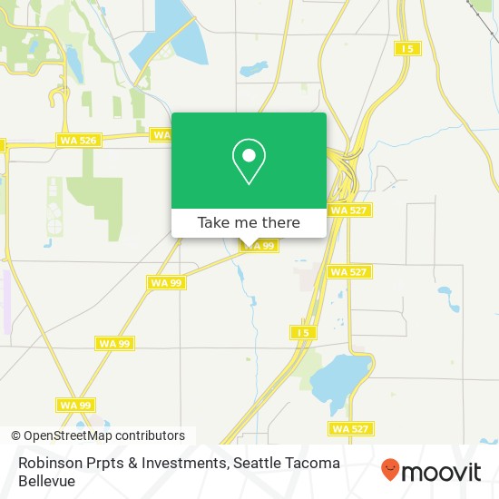 Robinson Prpts & Investments map