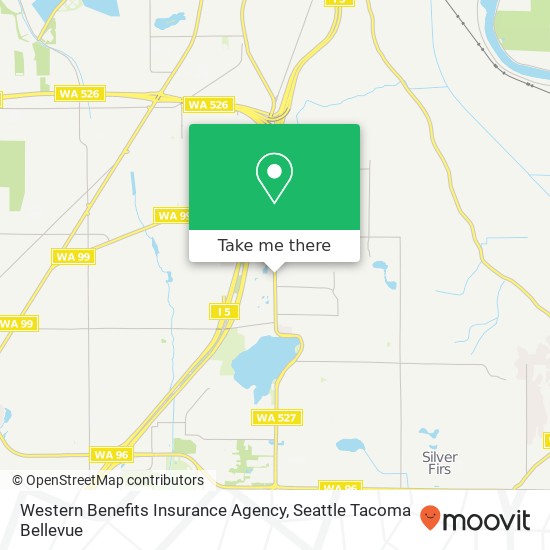 Mapa de Western Benefits Insurance Agency