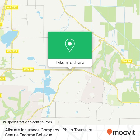 Mapa de Allstate Insurance Company - Philip Tourtellot