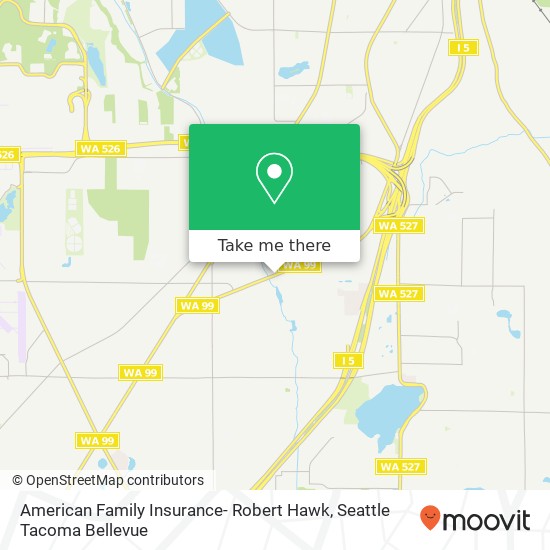 American Family Insurance- Robert Hawk map