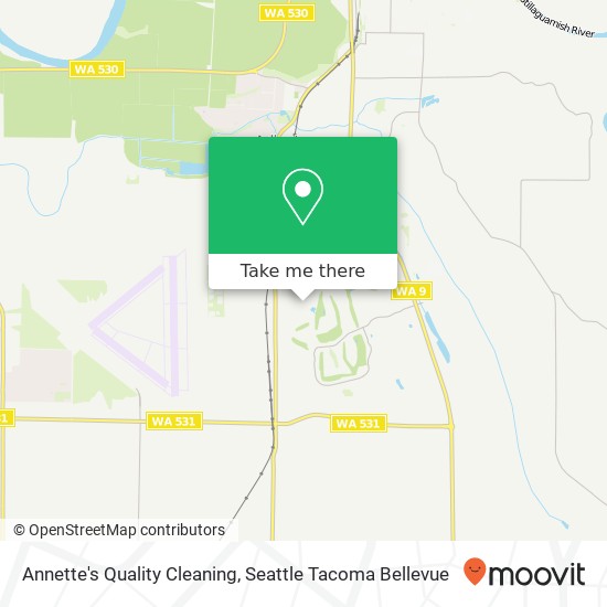 Annette's Quality Cleaning map