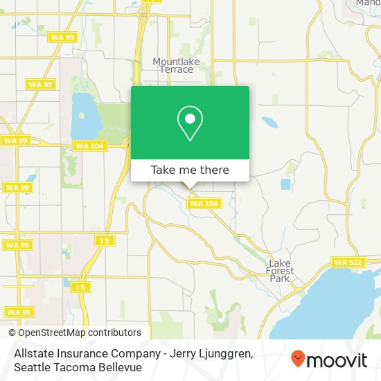 Mapa de Allstate Insurance Company - Jerry Ljunggren