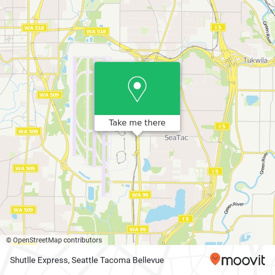 Shutlle Express map