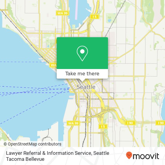 Lawyer Referral & Information Service map