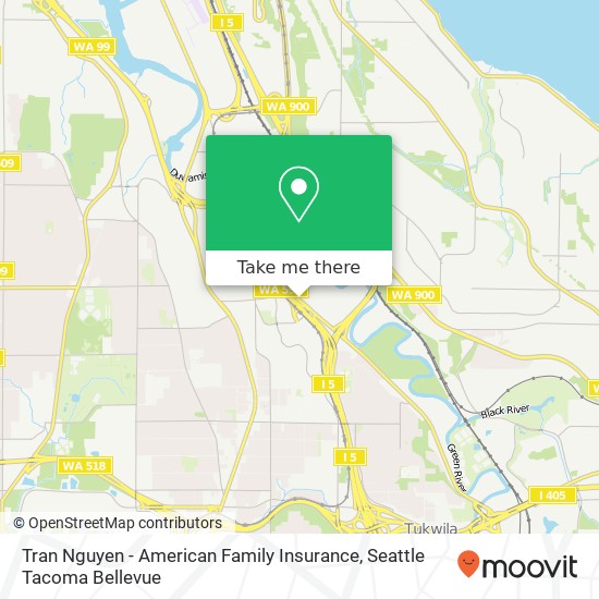 Tran Nguyen - American Family Insurance map