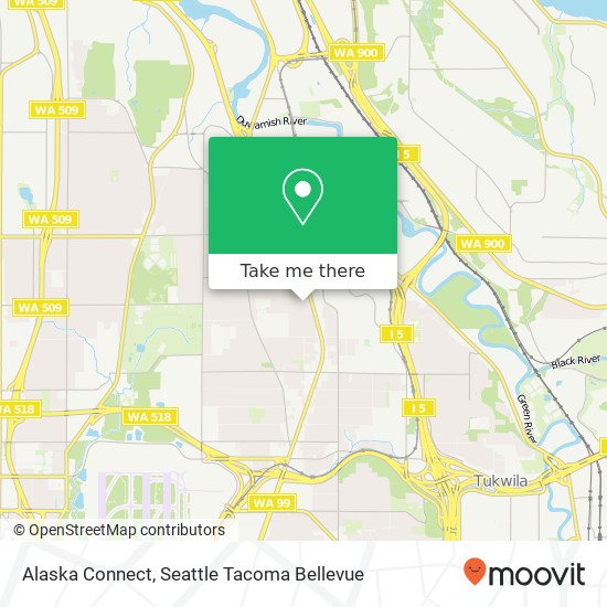 Alaska Connect map