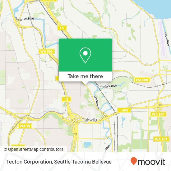 Mapa de Tecton Corporation