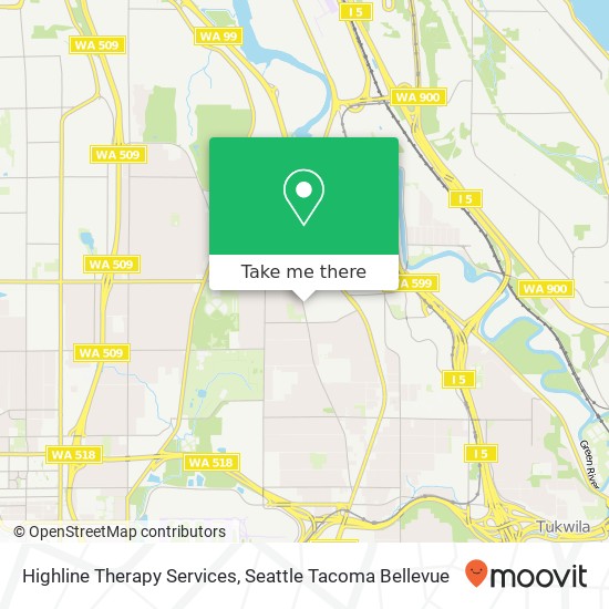 Highline Therapy Services map