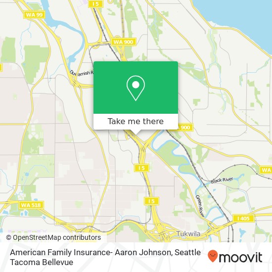 American Family Insurance- Aaron Johnson map