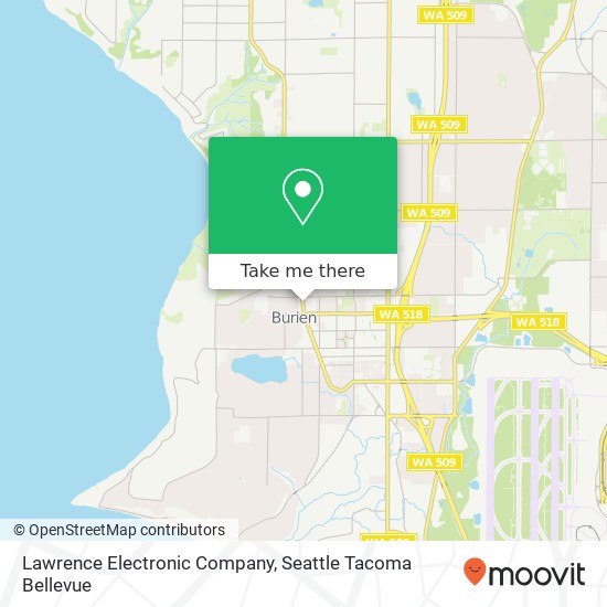 Mapa de Lawrence Electronic Company