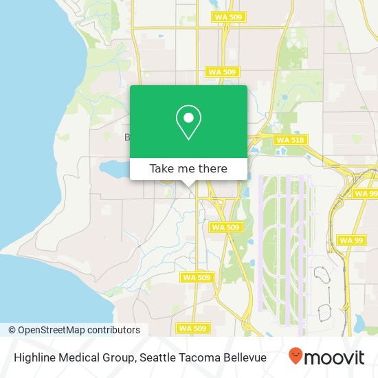 Highline Medical Group map